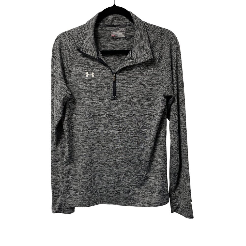 UNDER ARMOUR SHIRT 1/4 ZIP LOOSE FIT LIGHTWEIGHT HEAT GEAR SIZE M PERFORMANCE